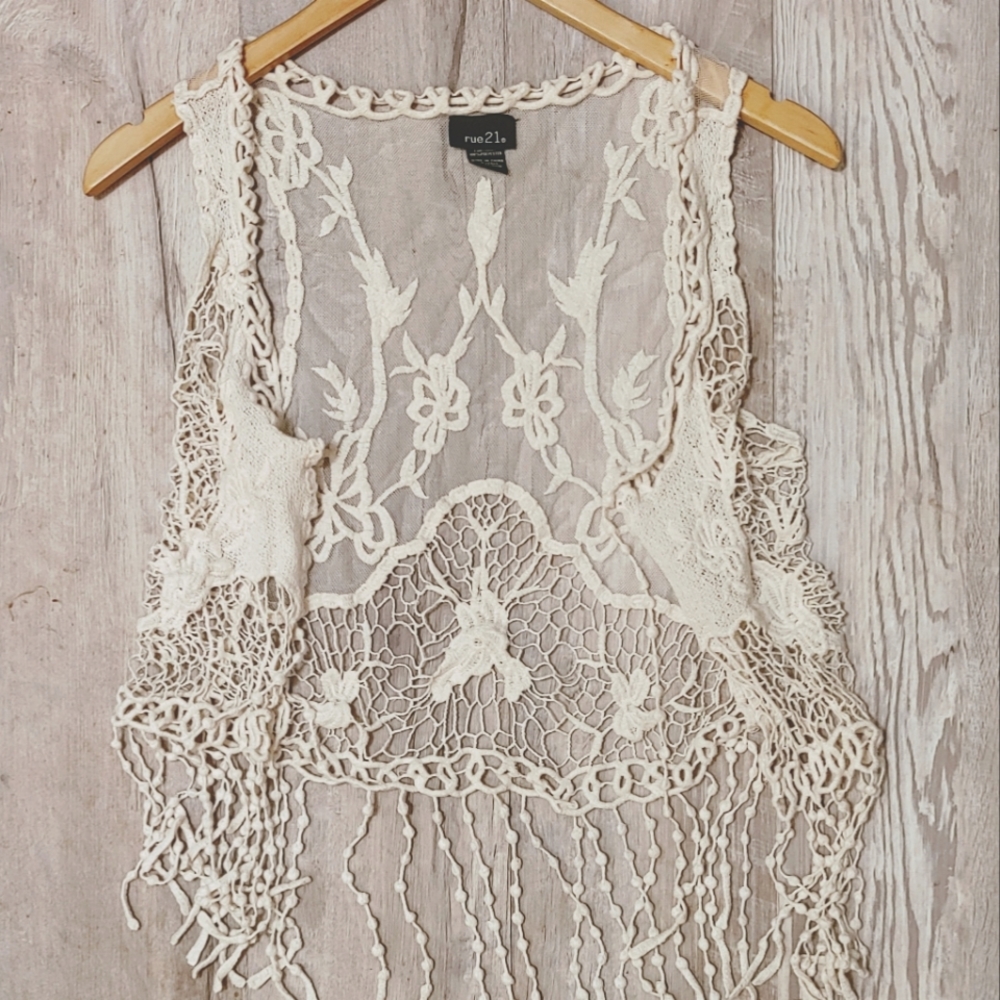 Crochet cover up